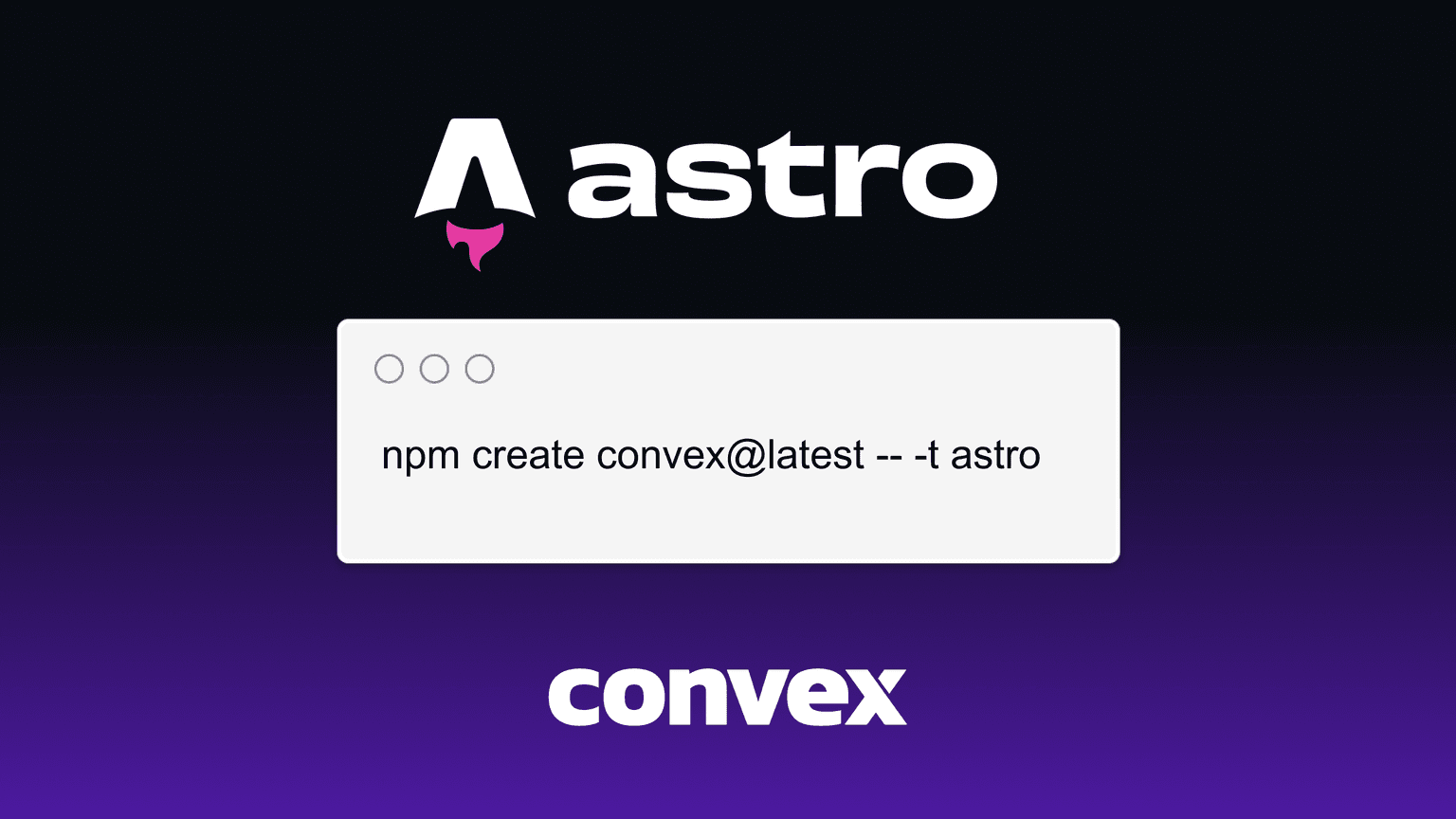 Astro Starter hero image